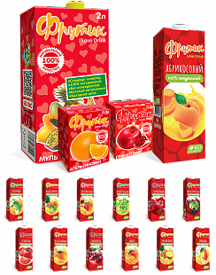 Напитки "Фрутик" в ассортименте